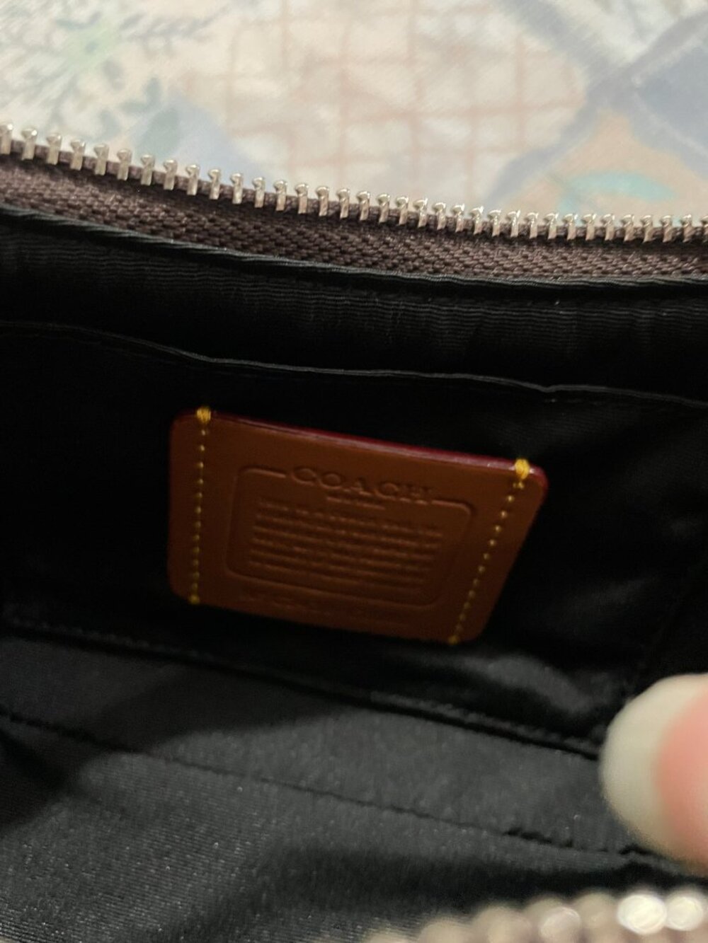 Coach Signature Double-Buckle Bag (Underarm/Crossbody) - Picture 12 of 12
